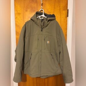 Carhartt Super Dux Olive and Gray Jacket